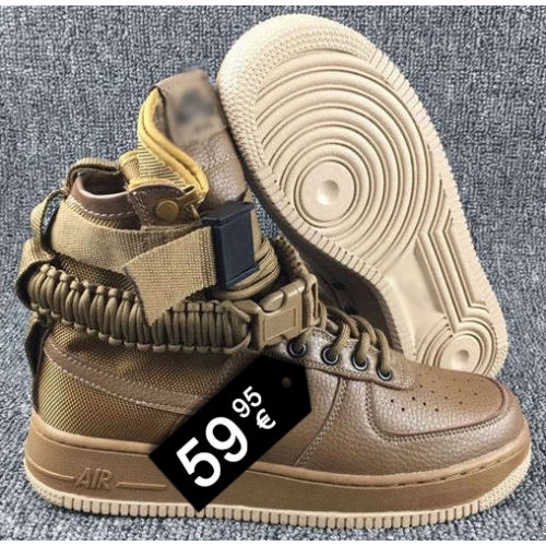 Zapatillas NK Special Forces Air Force 1 Brown