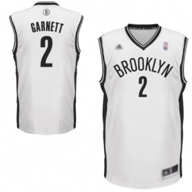 AD Brooklyn Nets Garnett Home Shirt