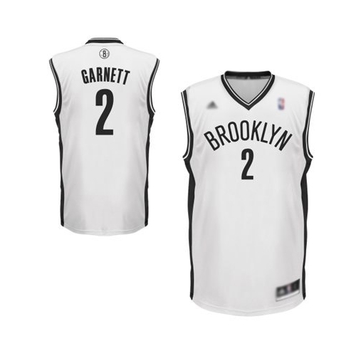 AD Brooklyn Nets Garnett Home Shirt