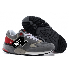 NB 999 Grey, Black and Red