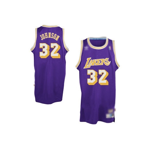 Camiseta Los Angeles Lakers Johnson 2ª Equipación
