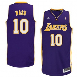 Camiseta Los Angeles Lakers Nash 2ª Equipación