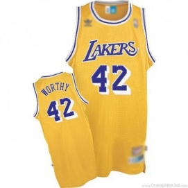 Camiseta Los Angeles Lakers Worthy 1ª Equipación
