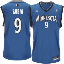 Camiseta Minnesota Timberwolves Rubio 2ª Equipación