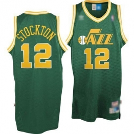 Camiseta Utah Jazz Stockton 3ª Equipación