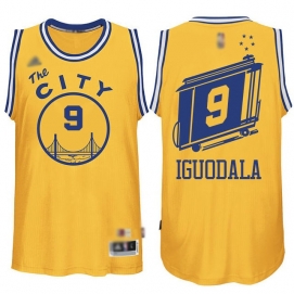 Golden State Warriors Iguodala The City Yellow Shirt
