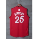 Camiseta Navidad 2016 Philadelphia 76ers Simmons