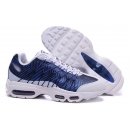 NK Air Max 95 Ultra White and Blue