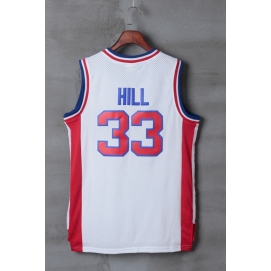 Camiseta Detroit Pistons Hill 1ª Equipación