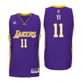 Camiseta Los Angeles Lakers Yi 2ª Equipación