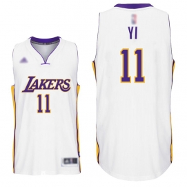Camiseta Los Angeles Lakers Yi 3ª Equipación