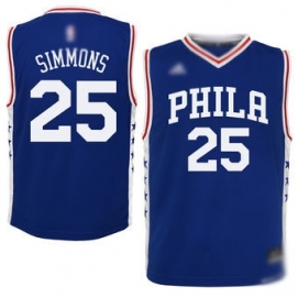 Camiseta Philadelphia 76ers Simmons 2ª Equipación