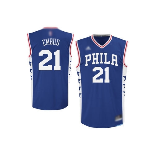 Camiseta Philadelphia 76ers Embiid 2ª Equipación