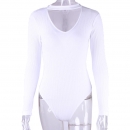 Body with Collar - White