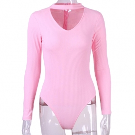 Body with Collar Pink