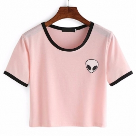 Alien T-Shirt - Light Pink