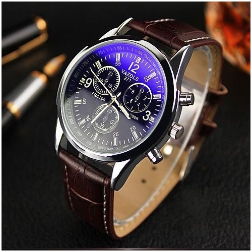 Leather Watch - Brown