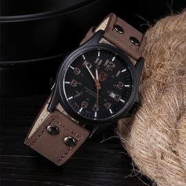 Military Watch - Dark Brown