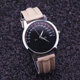 Speedometer Watch - Beige