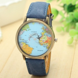 Reloj de Pulsera Mini Mundo - Azul