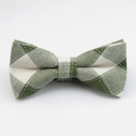 Tartan Bow Tie - Green