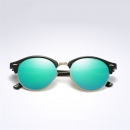 BARCUR Polarized Sunglasses - Black (Green Lenses)