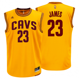 Camiseta Niños Cleveland Cavaliers James 3ª Equipación