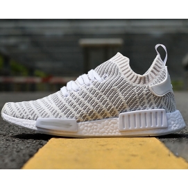 AD NMD Flyknit White