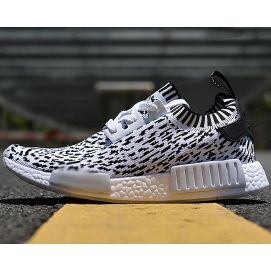 AD NMD R1 Primeknit White and Black