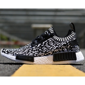 AD NMD R1 Primeknit Black and White