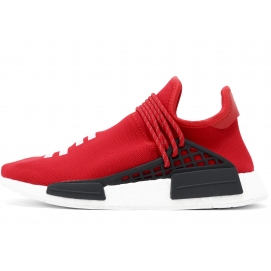 red human race black letters