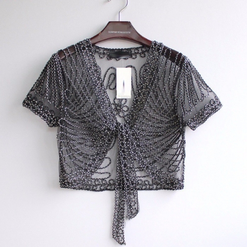 Tied Blouse - Grey