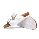 Brknstock Arizona Sandals - White
