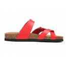 Brknstock Mayari Sandals (Two buckles) - Red