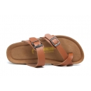 Brknstock Mayari Sandals (Two buckles) - Light Brown