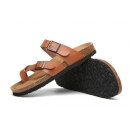Brknstock Mayari Sandals (Two buckles) - Light Brown