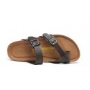 Brknstock Mayari Sandals (Two buckles) - Dark Brown