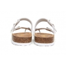 Brknstock Mayari Sandals (Two buckles) - White