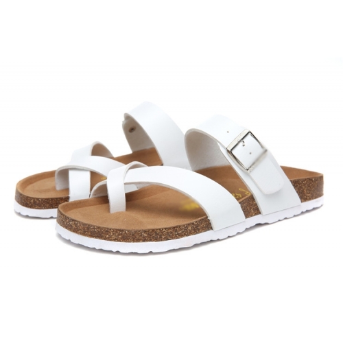 Brknstock Mayari Sandals (One buckle) - White