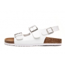 Brknstock Milano Sandals - White