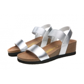 Brknstock Ohio Sandals - Silver