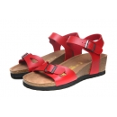 Brknstock Texas Sandals - Red
