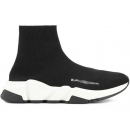 Blnciaga Speed Trainer Black (Black and White Sole)