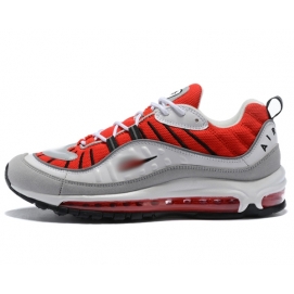 NK Air max 98 White, Red and Grey