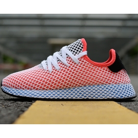 AD Deerupt Runner Red and Blue