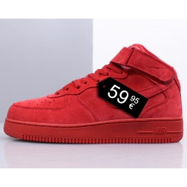 NK Air Force 1 Suede Red (High)