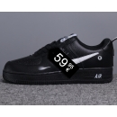 Zapatillas NK Air Force 1 "Off-White" Negro (Bajas)