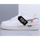Zapatillas NK Air Force 1 "Off-White" '07 MoMA x Virgil (Bajas)