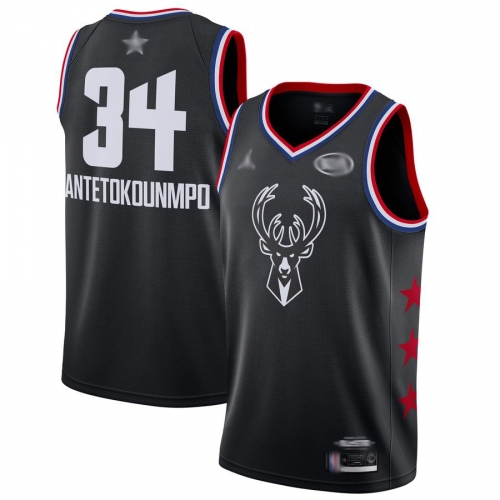 NBA All-Star Eastern Conference Shirt 2019 Antetokounmpo (Black)