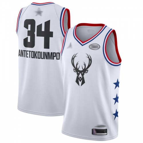 Camiseta NBA All-Star Conferencia Este 2019 Antetokounmpo (Blanco)